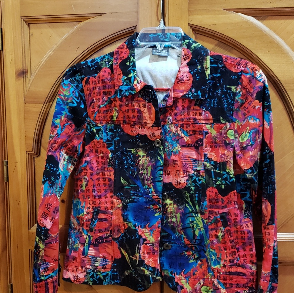 Chico's  asian influenced  jacket